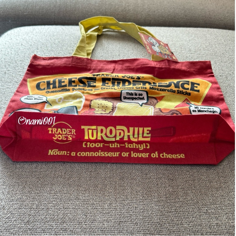 Limited Edition Colorful Cheese Experience Tote Bag - Picture 3 of 3